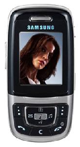 Mobiltelefon Samsung SGH-E630 Foto
