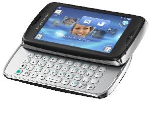 Mobiltelefon Sony Ericsson txt pro Fénykép