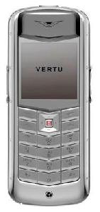 Mobiltelefon Vertu Constellation Exotic Polished stainless steel amaranth ostrich skin Bilde