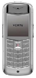 Téléphone portable Vertu Constellation Exotic Polished stainless steel aqua ostrich skin Photo