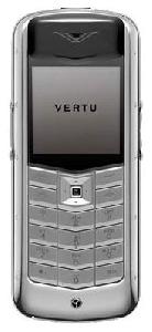 携帯電話 Vertu Constellation Exotic Polished stainless steel black ostrich skin 写真