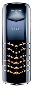 Сотовый Телефон Vertu Signature Stainless Steel with Yellow Metal Keys Фото